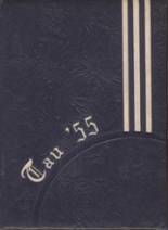 Greenville High School 1955 yearbook cover photo