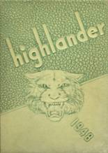 Grandview Heights High School 1948 yearbook cover photo