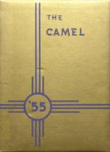 Campbell County High School 1955 yearbook cover photo