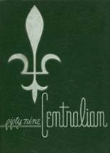 Central Dauphin High School 1959 yearbook cover photo