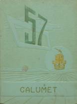 1957 Clayton Central School Yearbook from Clayton, New York cover image