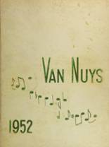 Van Nuys High School 1952 yearbook cover photo