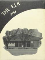 Hanston High School 1953 yearbook cover photo