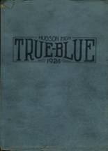 Hudson High School 1924 yearbook cover photo