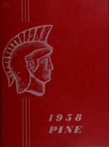 Quincy High School 1958 yearbook cover photo