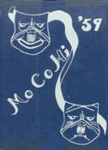 Moffat County High School 1959 yearbook cover photo