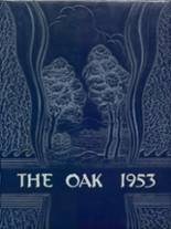 Oakridge High School 1953 yearbook cover photo