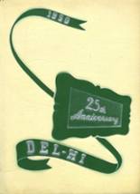 Pike-Delta-York High School 1950 yearbook cover photo