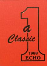 1988 Bartow High School Yearbook from Bartow, Florida cover image