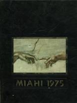 Miami High School 1975 yearbook cover photo