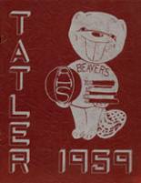 Rockport High School 1959 yearbook cover photo