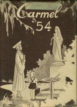 Mt. Carmel High School 1954 yearbook cover photo