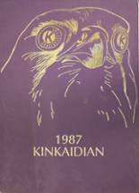 Kinkaid High School 1987 yearbook cover photo