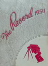 Vineland High School 1954 yearbook cover photo