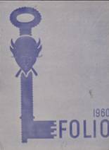 Lewiston High School 1960 yearbook cover photo
