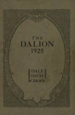 Dale High School 1925 yearbook cover photo