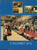 Clairemont High School 1971 yearbook cover photo