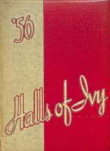 Perth Amboy High School 1956 yearbook cover photo