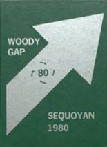 1980 Woody Gap School Yearbook from Blairsville, Georgia cover image