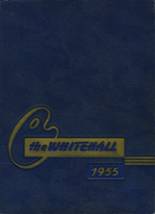 Whitehall High School 1955 yearbook cover photo