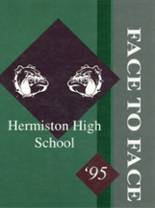 Hermiston High School 1995 yearbook cover photo