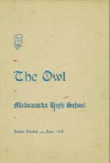 1938 Madawaska High School Yearbook from Madawaska, Maine cover image