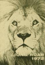 Lyons High School 1972 yearbook cover photo