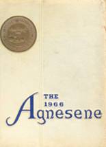 St. Agnes Academic High School 1966 yearbook cover photo