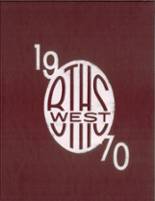 Belleville Township West High School 1970 yearbook cover photo