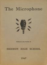 Hermon High School 1947 yearbook cover photo