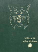 Millry High School 1978 yearbook cover photo