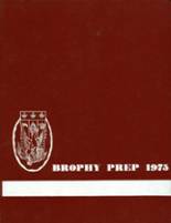 Brophy College Preparatory School 1975 yearbook cover photo