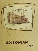 Edison Technical High School 1957 yearbook cover photo