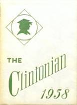 Clinton Central High School 1958 yearbook cover photo