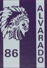 Alvarado High School 1986 yearbook cover photo