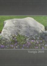 Winchendon School 2010 yearbook cover photo