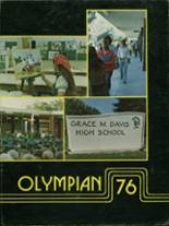 Davis High School 1976 yearbook cover photo
