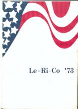 Leaf River High School 1973 yearbook cover photo