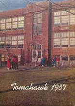 Coshocton High School 1957 yearbook cover photo