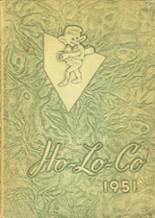 Estherville High School 1951 yearbook cover photo