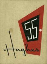 Hughes High School 1955 yearbook cover photo
