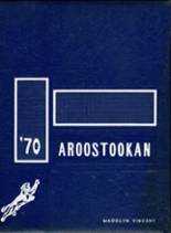 Central Aroostook High School 1970 yearbook cover photo