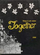 1989 Jayton High School Yearbook from Jayton, Texas cover image