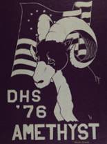 Deering High School 1976 yearbook cover photo