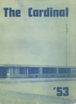 1953 Central High School Yearbook from Strum, Wisconsin cover image