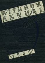 Withrow High School 1936 yearbook cover photo