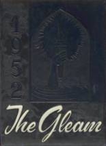 Union High School 1952 yearbook cover photo