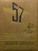Bow Basin High School 1957 yearbook cover photo