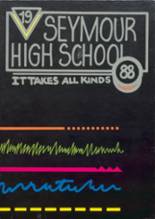 Seymour High School 1988 yearbook cover photo