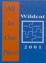 Clay Center High School 2001 yearbook cover photo